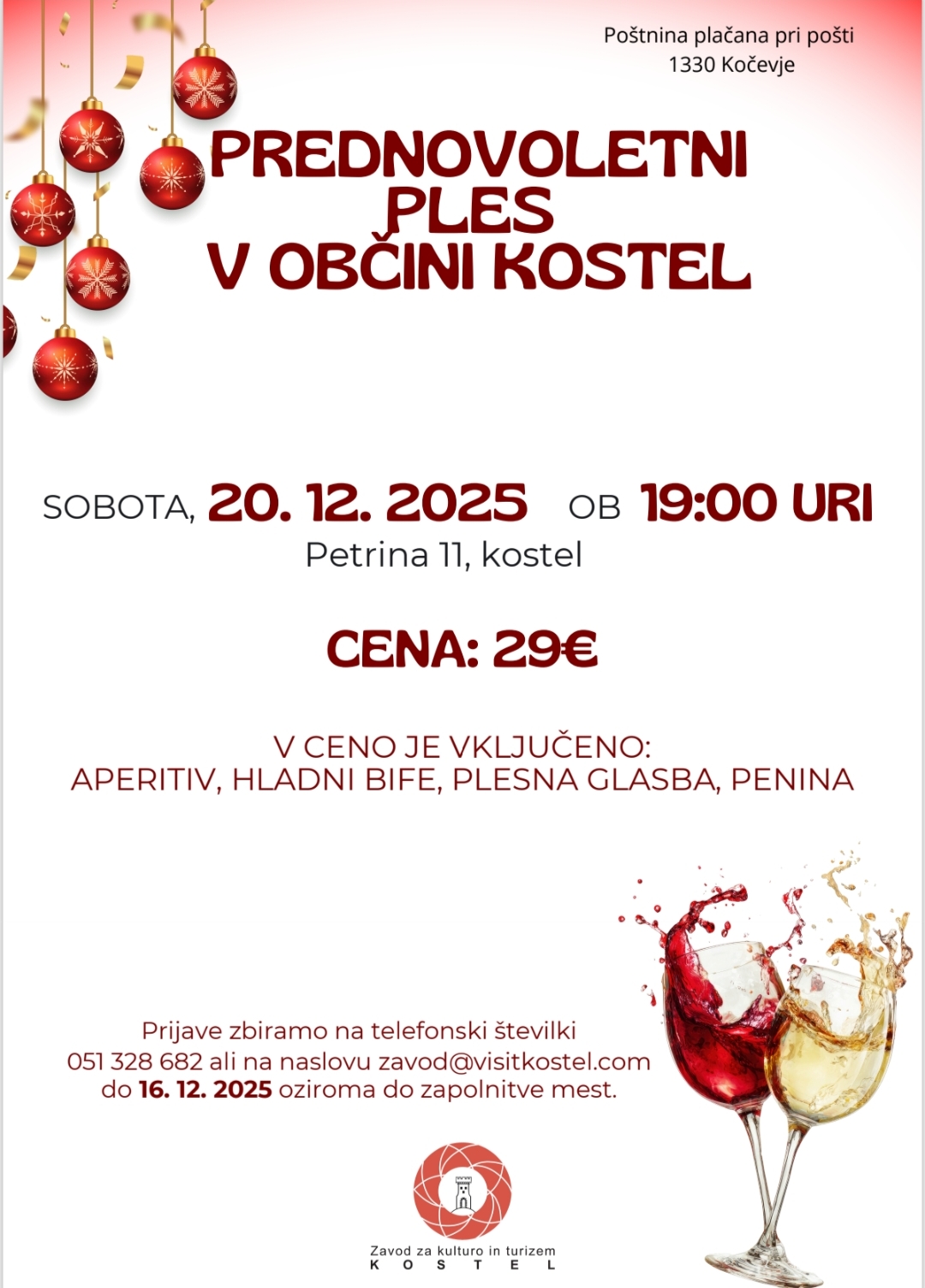 Prednovoletni ples, 20. 12. 2025